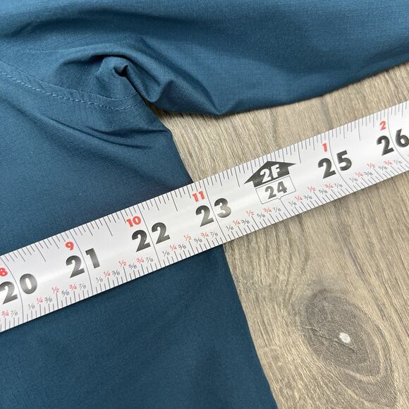 The North Face Daybreak Rain Parka Size Large Womens Midnight Petrol Blue $180 - Picture 6 of 13